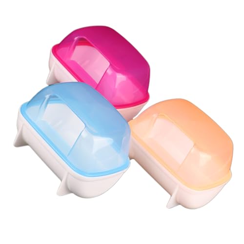 BESPORTBLE 3stücke Hamster Sandbad Container Hochwertige Badezimmer Für Hamster Für Pflege Und Gesundheit Abnehmbar Farblich Zufällig BESPORTBLE 3stücke Hamster Sandbad Container Hochwertige Badezimmer Für Hamster Für Pflege Und Gesundheit Abnehmbar Farblich Zufällig von BESPORTBLE