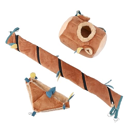 BESPORTBLE Meerschweinchen Bett Zubehör 3pcs Hängen Käfig Spielzeug Tier Schaukel Plüsch von BESPORTBLE