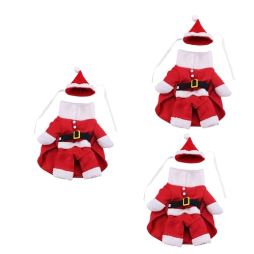 BESPORTBLE 3St Haustierkleidung Weihnachts hundepullover Dog Christmas Sweater Welpenweihnachtskleidung Feiertagshunde-Hoodie-Kleidung Party-Hundetuch Haustier-Partykostü rot BESPORTBLE 3St Haustierkleidung Weihnachts hundepullover Dog Christmas Sweater Welpenweihnachtskleidung Feiertagshunde-Hoodie-Kleidung Party-Hundetuch Haustier-Partykostü rot von BESPORTBLE