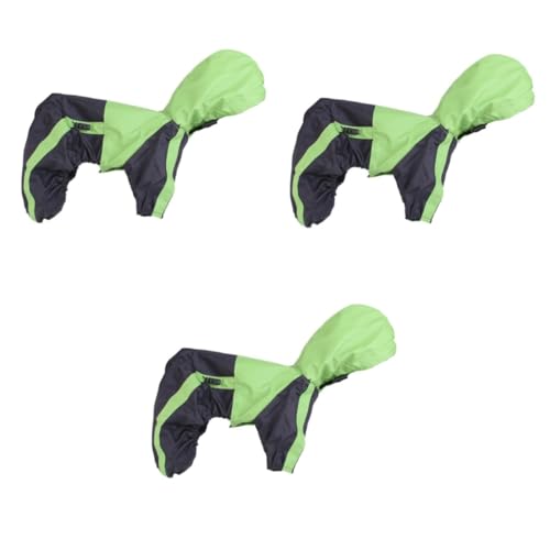 BESPORTBLE 3stücke Tiny Dog Raincoat Wasserdichter Regenmantel Mit Knopfverschluss Kapuze s Grün Für Kleine Hunde Leicht Und Bequem BESPORTBLE 3stücke Tiny Dog Raincoat Wasserdichter Regenmantel Mit Knopfverschluss Kapuze s Grün Für Kleine Hunde Leicht Und Bequem von BESPORTBLE