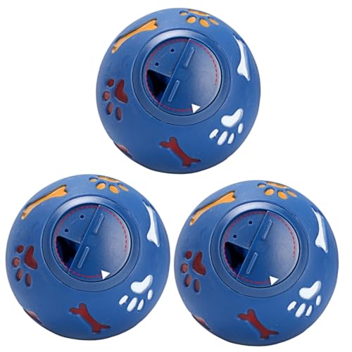 BESPORTBLE 3St Hund leckt Futter Spielzeug Dog chew Toy hundekauspielzeuge Dekorationen für Aquarien Welpenfutter Haustier Plüschfigur Spielzeug Trainingsmaterial Luxus Kugel fehlt Geschenk von BESPORTBLE