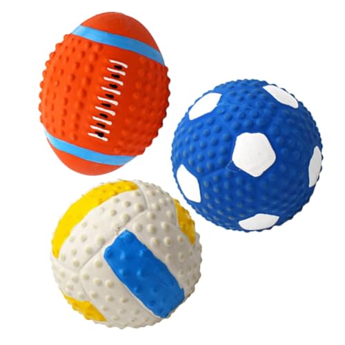 BESPORTBLE 3St Hund spielt knete knetspielzeug chew Toy fuussball Fussball Dog Accessories Latexspielzeug für Haustiere Kauspielzeug für Haustiere Kauspielzeug für Hunde BESPORTBLE 3St Hund spielt knete knetspielzeug chew Toy fuussball Fussball Dog Accessories Latexspielzeug für Haustiere Kauspielzeug für Haustiere Kauspielzeug für Hunde von BESPORTBLE