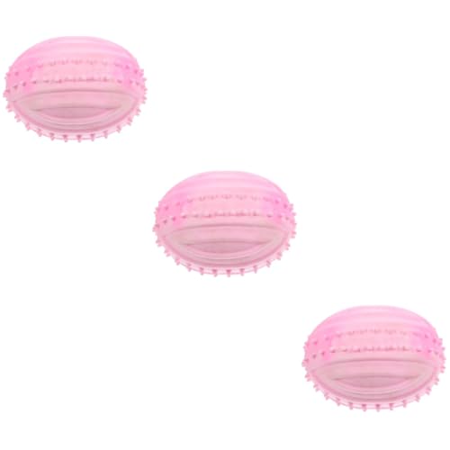 BESPORTBLE 3St Hundeball aus Gummi Hundetrainingsspielzeug Hundebälle für draußen Hunde Spielzeug quitschen Dog chew Toy Kauspielzeug für Welpen Hund Gummiball Kauspielzeug für Hunde Rosa BESPORTBLE 3St Hundeball aus Gummi Hundetrainingsspielzeug Hundebälle für draußen Hunde Spielzeug quitschen Dog chew Toy Kauspielzeug für Welpen Hund Gummiball Kauspielzeug für Hunde Rosa von BESPORTBLE
