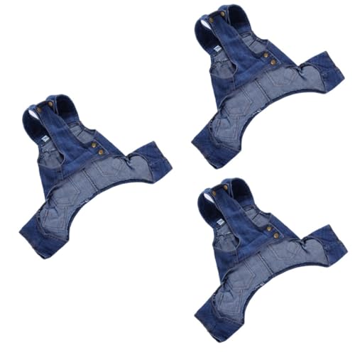 BESPORTBLE 3St Hundehose hundejacke Hunde Jacke Dog Clothes Jacke für Hunde hundeaccessoires Jeanskleidung für Hunde Welpenkleidung Haustierkleidung Denim-Hundewesten Haustier-Weste-Jeans BESPORTBLE 3St Hundehose hundejacke Hunde Jacke Dog Clothes Jacke für Hunde hundeaccessoires Jeanskleidung für Hunde Welpenkleidung Haustierkleidung Denim-Hundewesten Haustier-Weste-Jeans von BESPORTBLE
