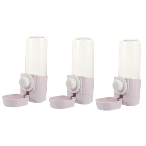 BESPORTBLE 3St Kaninchentrinker Haustierkäfig automatische Wasserflasche für Haustiere Kaninchenwasser Hamster trinkflasche Hasen zubehör Heimtierbedarf Häschen-Wasserflaschen pp Violett BESPORTBLE 3St Kaninchentrinker Haustierkäfig automatische Wasserflasche für Haustiere Kaninchenwasser Hamster trinkflasche Hasen zubehör Heimtierbedarf Häschen-Wasserflaschen pp Violett von BESPORTBLE