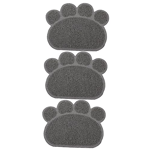BESPORTBLE 3St Katzenstreumatten für den Innenbereich katzentoilettenauskleidung katzenklo vorlegematte Katzenklo Einlage Katzenklo Matte drinnen Haustiere Haustierbedarf PVC-Streumatten Grey BESPORTBLE 3St Katzenstreumatten für den Innenbereich katzentoilettenauskleidung katzenklo vorlegematte Katzenklo Einlage Katzenklo Matte drinnen Haustiere Haustierbedarf PVC-Streumatten Grey von BESPORTBLE