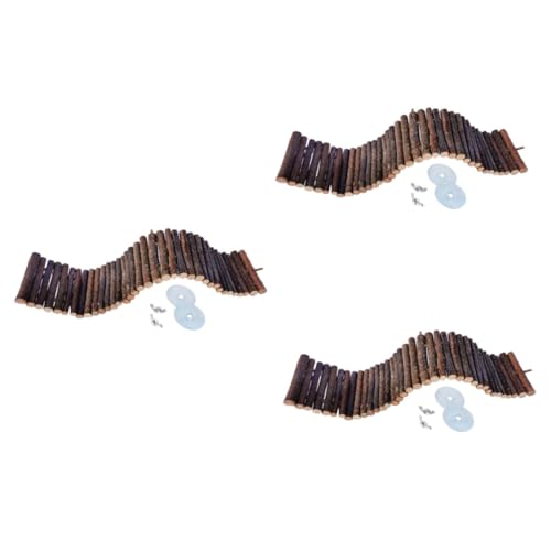 BESPORTBLE 3stücke Kletterleiter Für Kleintiere Aus Holz Kau-Spielzeug Für Hamster Meerschweinchen Und Andere Kleine Haustiere Idealer Spielplatz Und Ruheort Für Ihre Lieblinge BESPORTBLE 3stücke Kletterleiter Für Kleintiere Aus Holz Kau-Spielzeug Für Hamster Meerschweinchen Und Andere Kleine Haustiere Idealer Spielplatz Und Ruheort Für Ihre Lieblinge von BESPORTBLE