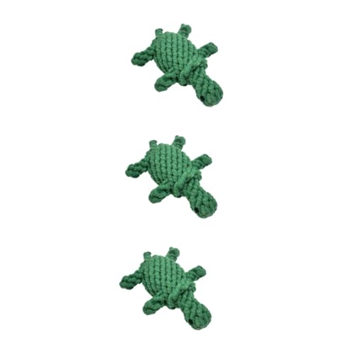 BESPORTBLE 3stücke Grünes Baumwollseilspielzeug Für Hunde Kauknochen Schildkrötenform Lehrreiches Spielzeug Zur Zahnreinigung Beschäftigung Von Haustieren Für Zuhause BESPORTBLE 3stücke Grünes Baumwollseilspielzeug Für Hunde Kauknochen Schildkrötenform Lehrreiches Spielzeug Zur Zahnreinigung Beschäftigung Von Haustieren Für Zuhause von BESPORTBLE
