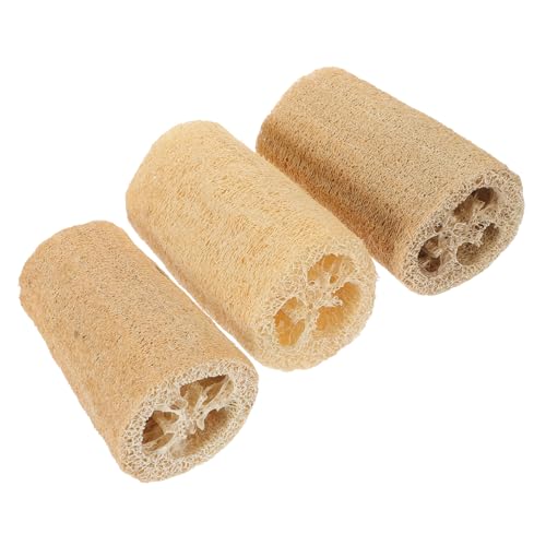 BESPORTBLE Kauspielzeug Für Haustiere 3 Stück Hamster Spielzeug Aus Natürlicher Luffa Backenzahnscheiben 10cm Für Hamster Rennmäuse Und Andere Kleintiere Fördert Gesunde Zähne von BESPORTBLE