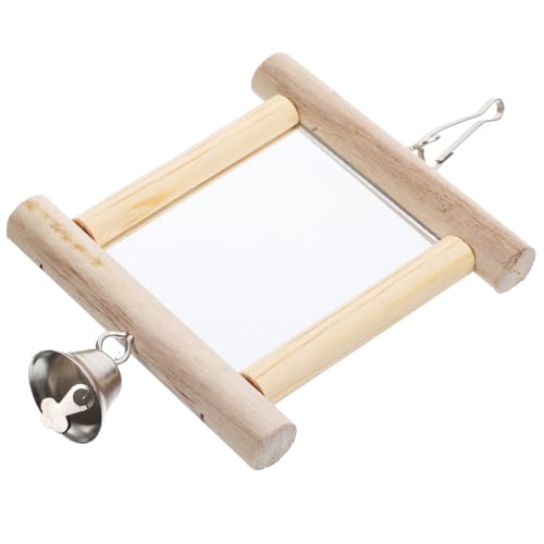 BESPORTBLE 3St Papagei Spiegelspielzeug Holzspielzeug für Papageien Holzspielzeug für Haustiere Vogelspiegel mit Sitzstange Sittich Vogelspielzeug Spielzeuge Küken Spielzeug Vogel Spiegel BESPORTBLE 3St Papagei Spiegelspielzeug Holzspielzeug für Papageien Holzspielzeug für Haustiere Vogelspiegel mit Sitzstange Sittich Vogelspielzeug Spielzeuge Küken Spielzeug Vogel Spiegel von BESPORTBLE
