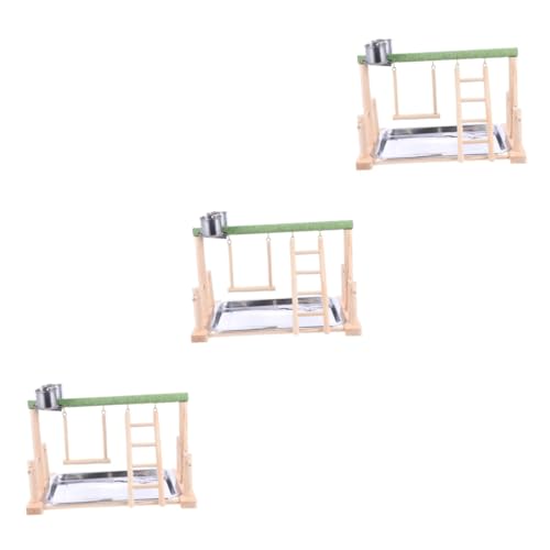 BESPORTBLE 3St Papageienständer Spielzeug Vogelspielhalle sportlicher Laufstall vogelgitter Vogelständer Spielzeuge Vogelspielzeug Vogelschaukel aus Holz Papageien-Hängespielzeug für Vögel BESPORTBLE 3St Papageienständer Spielzeug Vogelspielhalle sportlicher Laufstall vogelgitter Vogelständer Spielzeuge Vogelspielzeug Vogelschaukel aus Holz Papageien-Hängespielzeug für Vögel von BESPORTBLE