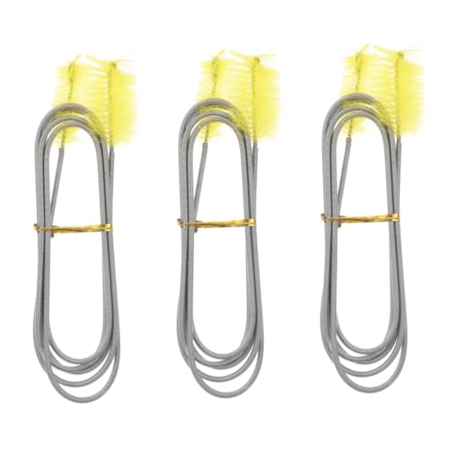BESPORTBLE 3St Rohr-Schlauch-Bürste reinigungsbürste bürste für wasserschlauch doppelseitige Bürste Reinigungswerkzeuge Aquarienbürste Aquarium-Einlassrohrbürste Rostfreier Stahl Yellow BESPORTBLE 3St Rohr-Schlauch-Bürste reinigungsbürste bürste für wasserschlauch doppelseitige Bürste Reinigungswerkzeuge Aquarienbürste Aquarium-Einlassrohrbürste Rostfreier Stahl Yellow von BESPORTBLE
