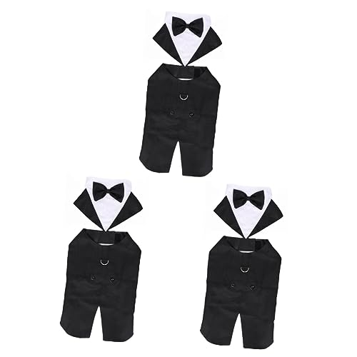 BESPORTBLE 3St Smoking für Haustiere süße hundekleidung Hundebekleidung kleine hundekleidung Anzughemd Welpe hundeanzug Hunde Anzug Haustieranzug Haustier-Outfits für Hunde Baumwolle Weiß BESPORTBLE 3St Smoking für Haustiere süße hundekleidung Hundebekleidung kleine hundekleidung Anzughemd Welpe hundeanzug Hunde Anzug Haustieranzug Haustier-Outfits für Hunde Baumwolle Weiß von BESPORTBLE