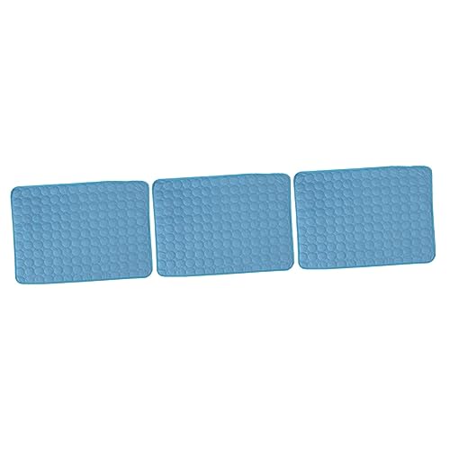 BESPORTBLE 3St Sommer kühlmatte pet Supplies haustierbedarf Hundebettmatte Kühlmatte für Hunde Kühlendes Hundebett Hundematte Tierfutter hundebetten Haustier-Sommermatte Hund Sommermatte Blue BESPORTBLE 3St Sommer kühlmatte pet Supplies haustierbedarf Hundebettmatte Kühlmatte für Hunde Kühlendes Hundebett Hundematte Tierfutter hundebetten Haustier-Sommermatte Hund Sommermatte Blue von BESPORTBLE