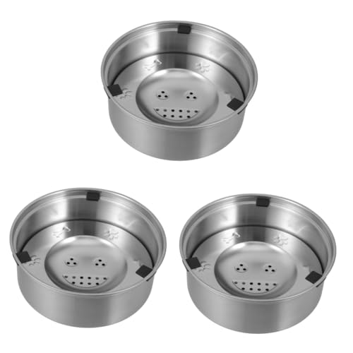 BESPORTBLE 3St Wassernapf für Hunde rostfrei edelstahlnapf hundetrinknapf Hunde Trinknapf wassernapf fur Hunde Hundenapf Keine verschüttete Wasserschüssel Wassernäpfe für Hunde Katzenbedarf BESPORTBLE 3St Wassernapf für Hunde rostfrei edelstahlnapf hundetrinknapf Hunde Trinknapf wassernapf fur Hunde Hundenapf Keine verschüttete Wasserschüssel Wassernäpfe für Hunde Katzenbedarf von BESPORTBLE