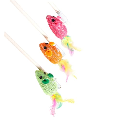 BESPORTBLE 3St Zauberstab Katzen cat Toys katzenspielzeig trauzeugengeschenke Silvervine Katzenspielzeug Katzenhalsbandspielzeug Kätzchen interaktives Katzen-Teaser Bambus BESPORTBLE 3St Zauberstab Katzen cat Toys katzenspielzeig trauzeugengeschenke Silvervine Katzenspielzeug Katzenhalsbandspielzeug Kätzchen interaktives Katzen-Teaser Bambus von BESPORTBLE
