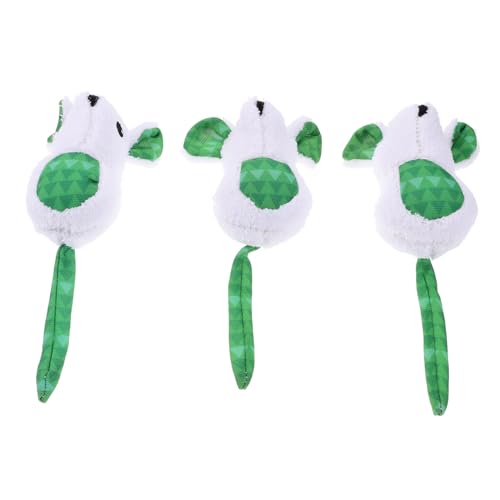BESPORTBLE 3 Stücke Cartoon Katze Spielzeug Weiche Plüsch Mäuse Form Spielzeug Interaktive Katze Beißen Spielzeug BESPORTBLE 3 Stücke Cartoon Katze Spielzeug Weiche Plüsch Mäuse Form Spielzeug Interaktive Katze Beißen Spielzeug von BESPORTBLE
