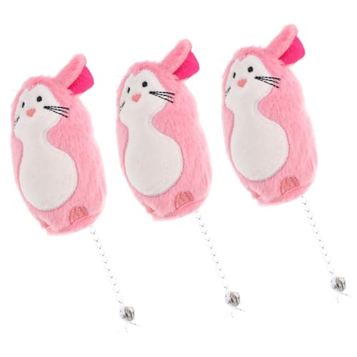 BESPORTBLE 3St ausgestopftes Katzenspielzeug Neuheit Mäuse-Katzenspielzeug Hundespielzeug interaktives katzenspielzeug Interactive cat Toy Plüsch-Katzenspielzeug Kätzchen Rosa BESPORTBLE 3St ausgestopftes Katzenspielzeug Neuheit Mäuse-Katzenspielzeug Hundespielzeug interaktives katzenspielzeug Interactive cat Toy Plüsch-Katzenspielzeug Kätzchen Rosa von BESPORTBLE