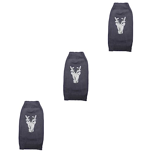 BESPORTBLE 3St entzückende Hundekleidung Hundeweihnachtspullover Hundepullover für kleine Hunde Welpen-Outfits hundepulli Hunde Pulli Winterkleidung für Haustiere warme Haustierbekleidung BESPORTBLE 3St entzückende Hundekleidung Hundeweihnachtspullover Hundepullover für kleine Hunde Welpen-Outfits hundepulli Hunde Pulli Winterkleidung für Haustiere warme Haustierbekleidung von BESPORTBLE