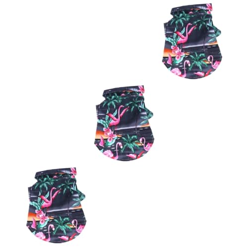 BESPORTBLE 3St modisches Hundekleid kreatives Hundekostü Welpenkleidung Haustierhemden für Katzen kleines Hundeshirt kleine hundekleidung Haustier Hund bedrucktes Shirt Haustierkleidung von BESPORTBLE