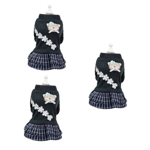 BESPORTBLE 3St warme Kleidung für Haustiere Haustierkleidung Partykleidung für Haustiere Winterkleidung für Haustiere Winter-Hundepullover Winterkleid für Hunde Party-Hundekleidung Dark Grey BESPORTBLE 3St warme Kleidung für Haustiere Haustierkleidung Partykleidung für Haustiere Winterkleidung für Haustiere Winter-Hundepullover Winterkleid für Hunde Party-Hundekleidung Dark Grey von BESPORTBLE