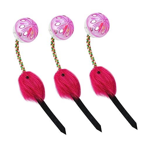 BESPORTBLE 3Stücke Portable Cat Teaser Balls Interactive Cat Toy for Kittens Durable Bell Ball Pet Plaything Engaging Activity for Healthy Feline Fun BESPORTBLE 3Stücke Portable Cat Teaser Balls Interactive Cat Toy for Kittens Durable Bell Ball Pet Plaything Engaging Activity for Healthy Feline Fun von BESPORTBLE