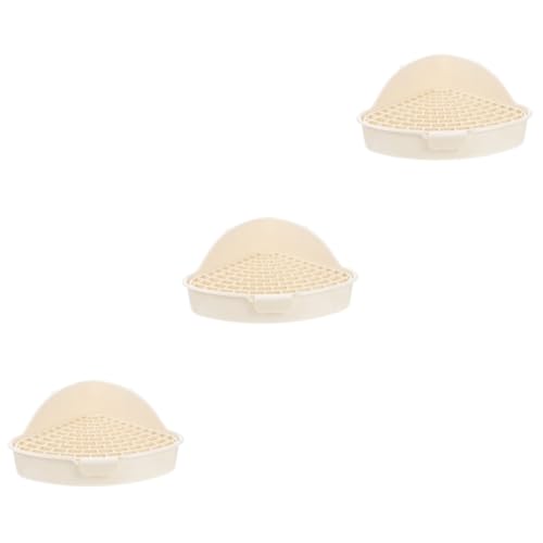 BESPORTBLE 3er-Box Kaninchentoilette Hasenkäfig Liefern Käfighäschen Toilette Haustier Kleine Rattentoilette Chinchillastreu Meerschweinchen-tablett Herdrostreiniger Wurf Hasenstreu Weiß Pp BESPORTBLE 3er-Box Kaninchentoilette Hasenkäfig Liefern Käfighäschen Toilette Haustier Kleine Rattentoilette Chinchillastreu Meerschweinchen-tablett Herdrostreiniger Wurf Hasenstreu Weiß Pp von BESPORTBLE