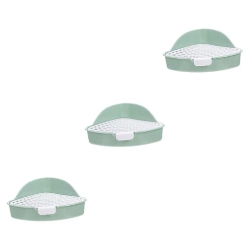 BESPORTBLE 3er-Box Kaninchentoilette Katzentoilette Hamsterkäfigreiniger Haustier Kleine Rattentoilette Meerschweinchen-tablett Kleine Haustiertoilette Hasenkäfig Liefern Spielzeuge Green Pp BESPORTBLE 3er-Box Kaninchentoilette Katzentoilette Hamsterkäfigreiniger Haustier Kleine Rattentoilette Meerschweinchen-tablett Kleine Haustiertoilette Hasenkäfig Liefern Spielzeuge Green Pp von BESPORTBLE