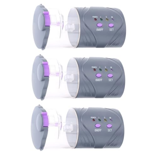BESPORTBLE 3 Stücke Automatische Fisch Feeder Auto Food Dispenser Für Aquarien 12/24h Timer Einfache Feeder Feuchtigkeit Prävention Design von BESPORTBLE
