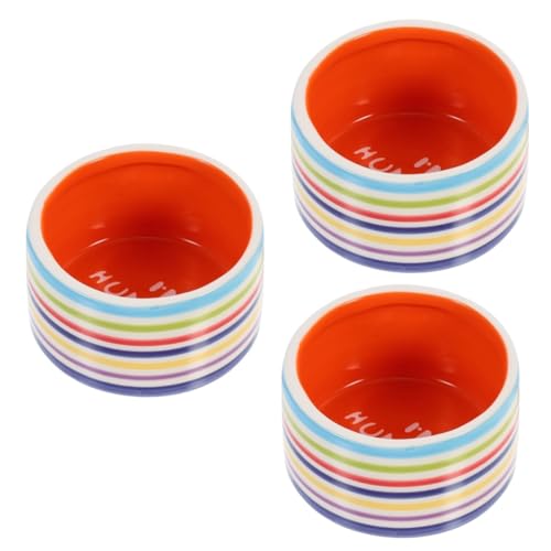 BESPORTBLE 3stücke Kerntyp Keramische Futter Und Wasserschüssel Für Kleintiere Stabil Und Leicht Zu Reinigen Für Hamster Meerschweinchen Und Chinchillas BESPORTBLE 3stücke Kerntyp Keramische Futter Und Wasserschüssel Für Kleintiere Stabil Und Leicht Zu Reinigen Für Hamster Meerschweinchen Und Chinchillas von BESPORTBLE