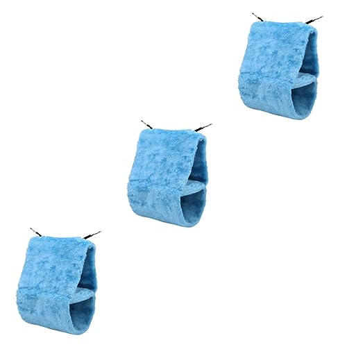 BESPORTBLE 3stücke Doppelschichtiges Corduroy-hängennest Für Vögel Handgewebtes Warmes Vogelhaus Für Wellensittiche Und Kleine Tiere Blau BESPORTBLE 3stücke Doppelschichtiges Corduroy-hängennest Für Vögel Handgewebtes Warmes Vogelhaus Für Wellensittiche Und Kleine Tiere Blau von BESPORTBLE