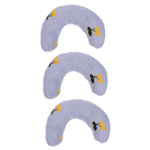 BESPORTBLE 3 Stücke Gefüllte Kätzchen Kissen Entzückende Katze Kissen U-Form Design Für Haustier Komfort Neck Unterstützung von BESPORTBLE