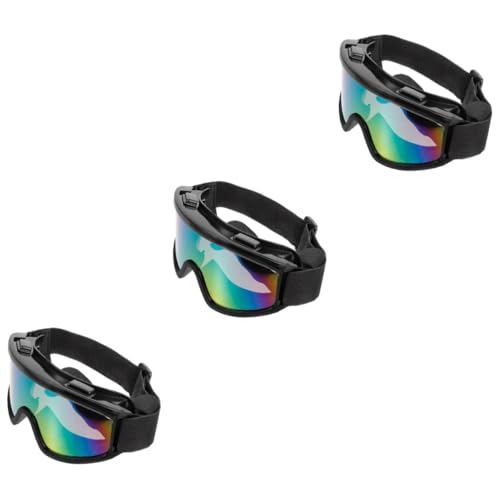 BESPORTBLE 3st Haustier- Haustiere Gläser Brillen Haustierbrille Haustier Gebrauchte Hundebrille Kleine Katzenbrille Für Draußen PVC Haustierzubehör Der Hund von BESPORTBLE