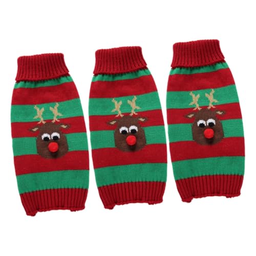 BESPORTBLE 3st Haustierkleidung Weihnachtswelpenmantel Hundemäntel Für Den Winter Weihnachtskleidung Für Hunde Hundepullover Für Mittelgroße Hunde Partykleidung Für Haustiere Hund Rentier Rot BESPORTBLE 3st Haustierkleidung Weihnachtswelpenmantel Hundemäntel Für Den Winter Weihnachtskleidung Für Hunde Hundepullover Für Mittelgroße Hunde Partykleidung Für Haustiere Hund Rentier Rot von BESPORTBLE