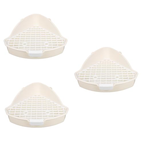 BESPORTBLE 3st Kaninchen-dreiecks-töpfchen Toilette Haustierpfanne Für Tiere Meerschweinchengehege Töpfchen Für Haustiere Hasen-töpfchentablett Für Den Innenbereich Haustierkäfig Weiß Abs BESPORTBLE 3st Kaninchen-dreiecks-töpfchen Toilette Haustierpfanne Für Tiere Meerschweinchengehege Töpfchen Für Haustiere Hasen-töpfchentablett Für Den Innenbereich Haustierkäfig Weiß Abs von BESPORTBLE