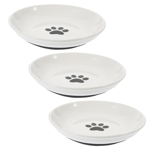 BESPORTBLE 3st Katzennapf Aus Keramik Haustiernapf Flacher Katzenwassernapf Runde Katzennäpfe Süßer Katzennapf Katzennäpfe Für Wohnungskatzen Katzennapf Rund Katzenteller Für Nassfutter BESPORTBLE 3st Katzennapf Aus Keramik Haustiernapf Flacher Katzenwassernapf Runde Katzennäpfe Süßer Katzennapf Katzennäpfe Für Wohnungskatzen Katzennapf Rund Katzenteller Für Nassfutter von BESPORTBLE