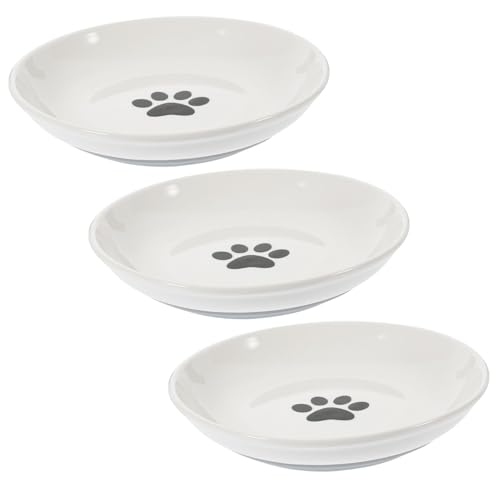 BESPORTBLE Keramik-katzennäpfe-Set Breiter Runder Futternapf für Katzen rutschfeste Silikonbasis für Nassfutter BESPORTBLE Keramik-katzennäpfe-Set Breiter Runder Futternapf für Katzen rutschfeste Silikonbasis für Nassfutter von BESPORTBLE