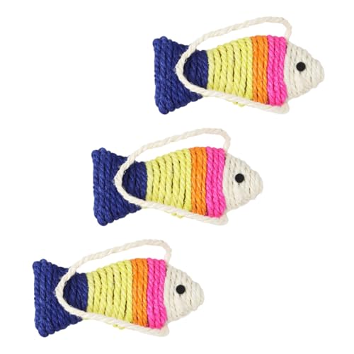 BESPORTBLE 3stücke Teiliges Kratzbrett Für Katzen Kreatives Fischdesign Aus Sisal Und Pappe Fördert Das Kratzen Und Spielen Schützt Möbel Für Kätzchen BESPORTBLE 3stücke Teiliges Kratzbrett Für Katzen Kreatives Fischdesign Aus Sisal Und Pappe Fördert Das Kratzen Und Spielen Schützt Möbel Für Kätzchen von BESPORTBLE