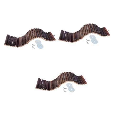 BESPORTBLE 3stücke Kletterleiter Aus Holz Für Kleintiere Spielzeug-brücke Für Hamster Meerschweinchen Und Andere Nager Kauartikel Und Spielplatz Für Haustiere BESPORTBLE 3stücke Kletterleiter Aus Holz Für Kleintiere Spielzeug-brücke Für Hamster Meerschweinchen Und Andere Nager Kauartikel Und Spielplatz Für Haustiere von BESPORTBLE