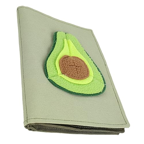 BESPORTBLE 3st Leckendes Spielzeug Für Haustiere Hund Haustier-trainingsspielzeug Langsame Fressmatte Für Haustiere Schnüffelmatte Für Haustiere Welpendecken Hündchen Colorful Polarfleece von BESPORTBLE