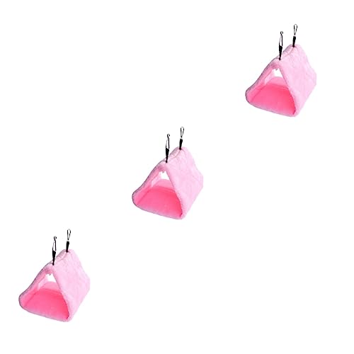 BESPORTBLE 3stücke Adorable Papagei Hängematte Aus Warmem Plüsch Gemütliches Schlafnest Für Vögel Für Käfige Spielzeug Sicher Und Langlebig BESPORTBLE 3stücke Adorable Papagei Hängematte Aus Warmem Plüsch Gemütliches Schlafnest Für Vögel Für Käfige Spielzeug Sicher Und Langlebig von BESPORTBLE