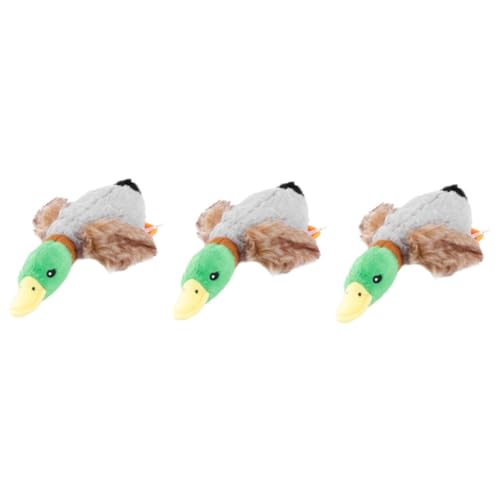 BESPORTBLE 3st Sound-Spielzeug Für Haustiere Haustier-Cartoon-Spielzeug Zahnreinigungsspielzeug Für Hunde Haustier Spielzeug Ausgestopfter Welpe Quackendes Vogel-hundespielzeug Plüsch BESPORTBLE 3st Sound-Spielzeug Für Haustiere Haustier-Cartoon-Spielzeug Zahnreinigungsspielzeug Für Hunde Haustier Spielzeug Ausgestopfter Welpe Quackendes Vogel-hundespielzeug Plüsch von BESPORTBLE