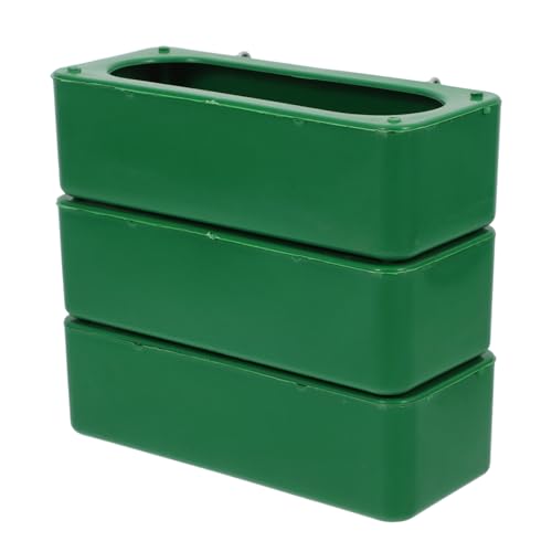 BESPORTBLE 3stücke Vogelfutterspender Für Käfige Auslaufsicheres Design Schnelle Installation Mit Aufhangehaken Geeignet Für Papageien Und Tauben Sauberes Futter Und Wasser Für Vögel BESPORTBLE 3stücke Vogelfutterspender Für Käfige Auslaufsicheres Design Schnelle Installation Mit Aufhangehaken Geeignet Für Papageien Und Tauben Sauberes Futter Und Wasser Für Vögel von BESPORTBLE