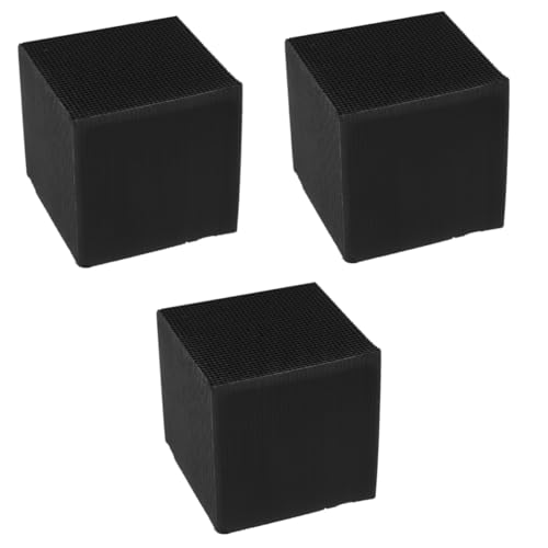 BESPORTBLE 3st Wasserreinigungswürfel Für Aquarien Aquarienbedarf Wiederverwendbare Aquarienfilterwürfel Kompakter Aquarienfilter Professionelle Filterwürfel Kleiner Filterwürfel Aktivkohle von BESPORTBLE