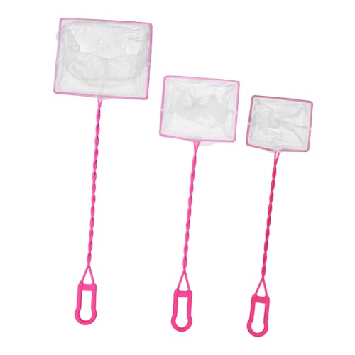 BESPORTBLE 3stücke Teiliges Fischnetz Kunststoffgriffen Und Feinem Netz Für Aquarienfische Für Süß Und Einfach Zu Handhaben BESPORTBLE 3stücke Teiliges Fischnetz Kunststoffgriffen Und Feinem Netz Für Aquarienfische Für Süß Und Einfach Zu Handhaben von BESPORTBLE