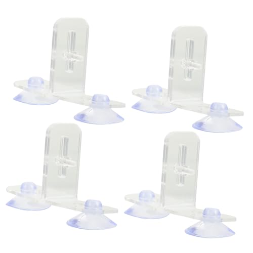 BESPORTBLE 4sätze Teiliges Aquarium Trennwand Mit Saugnäpfen Isolationsplatte Für Fischbecken Transparentes Design Für Optimale Wasserzirkulation Und Sichere Handhabung von BESPORTBLE