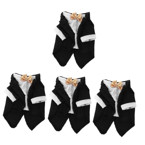 BESPORTBLE 4 Sätze Hunde-Smoking Kleid Hemd Bluse Anzug Outfit Haustier-Smoking Formeller Smoking Für Hunde Stylischer Welpen-Smoking Haustierzubehör Heimtierbedarf Shirt Hochzeit Polyester BESPORTBLE 4 Sätze Hunde-Smoking Kleid Hemd Bluse Anzug Outfit Haustier-Smoking Formeller Smoking Für Hunde Stylischer Welpen-Smoking Haustierzubehör Heimtierbedarf Shirt Hochzeit Polyester von BESPORTBLE