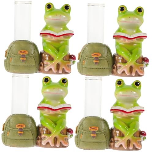 BESPORTBLE 4 Sätze Hydrokulturvase „Frosch“. Aquarium Vasen Kreisförmig Unterlage Wasser Pflanzgefäß BESPORTBLE 4 Sätze Hydrokulturvase „Frosch“. Aquarium Vasen Kreisförmig Unterlage Wasser Pflanzgefäß von BESPORTBLE