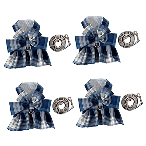 BESPORTBLE 4 Sätze Katzenleine Katzenpullover Hundegeschirr und Leine Katzengeschirr Weste Katzenbekleidung Haustierbekleidung Katze verstellbare Leine jk Rock Katzenweste Nylongewebe BESPORTBLE 4 Sätze Katzenleine Katzenpullover Hundegeschirr und Leine Katzengeschirr Weste Katzenbekleidung Haustierbekleidung Katze verstellbare Leine jk Rock Katzenweste Nylongewebe von BESPORTBLE
