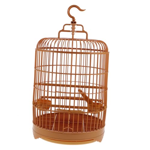 BESPORTBLE 4 Sätze Vogelkäfig Vogelbarsch aufblasbare Kürbisse käfig wellensittich Birdcage Lovebird-Käfig Vogel Papageienkäfig draussen Ausstellungskäfig tosu Kleiner Papagei Reisen Zubehör von BESPORTBLE